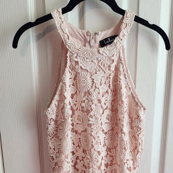 Lulu's Cocktail Dress - Pink - Picture 1 of 4